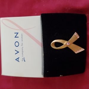 Avon 2000 Pink Ribbon Pin